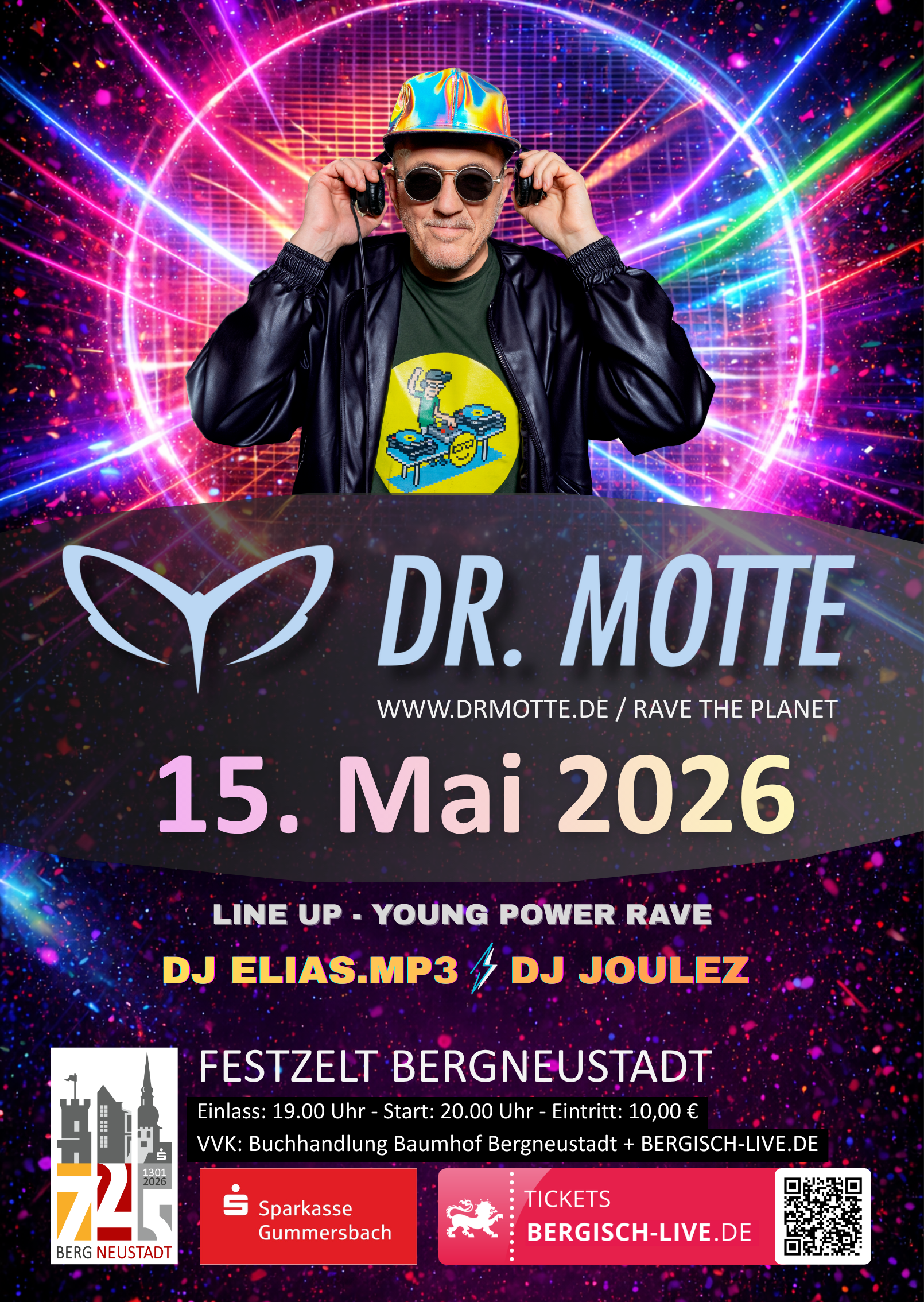 Finish - Electrifying DR. Motte  Poster (594 x 841 mm) (426 x 600 mm)