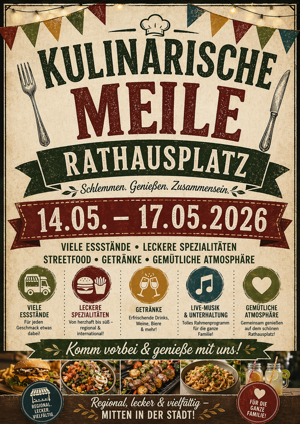 Bild vergr&ouml;&szlig;ern: Kulinarische Meile