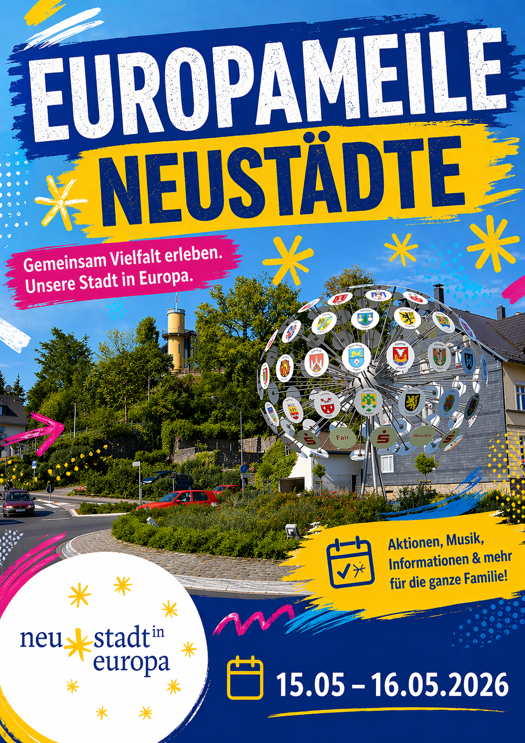 Europameile Neust&auml;dte