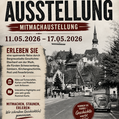 Plakat historische Ausstellung