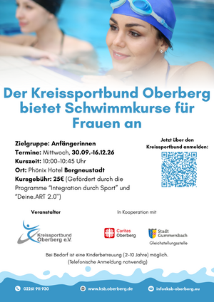 Frauen Schwimmkurs 2026 Bergneustadt
