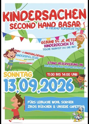 2026 Kindersachen Secon Hand Basar