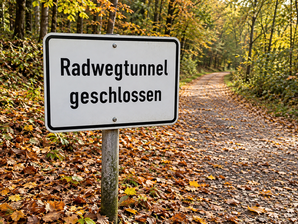 Bild vergr&ouml;&szlig;ern: Tunnel geschlossen